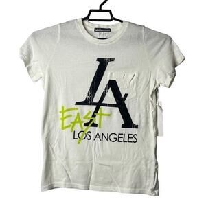 Prince Peter Collection Women's T shirt East‎ LA Los Angeles 100% Cotton Tee XS